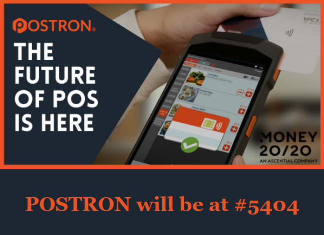 postron exhibits at money2020 event oct 24 to 27 in las vegas